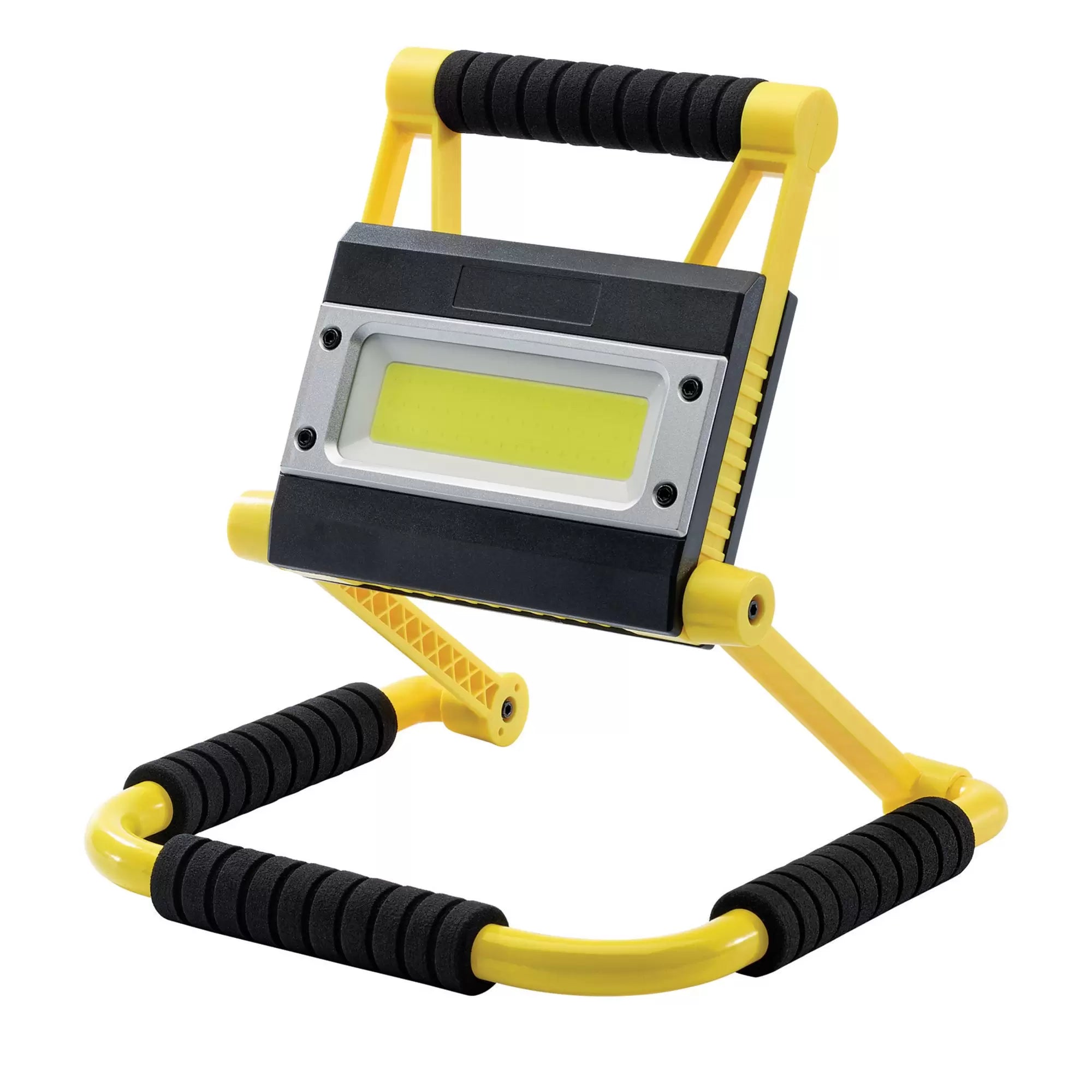 Draper Tools - 99707 - COB LED Rechargeable Folding Work Light and Power Bank, 20W, 750 - 1,500 Lumens