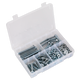 High Tensile Setscrew Nut Washer Assortment M8 220pc