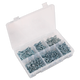 Zinc Plated Self-Tapping Countersunk Pozi Screw Assortment 510pc