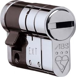 Avocet ABS 3 Star Half Euro Cylinder