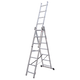 Extension Combination Ladder 3 x 7 Aluminium EN 131