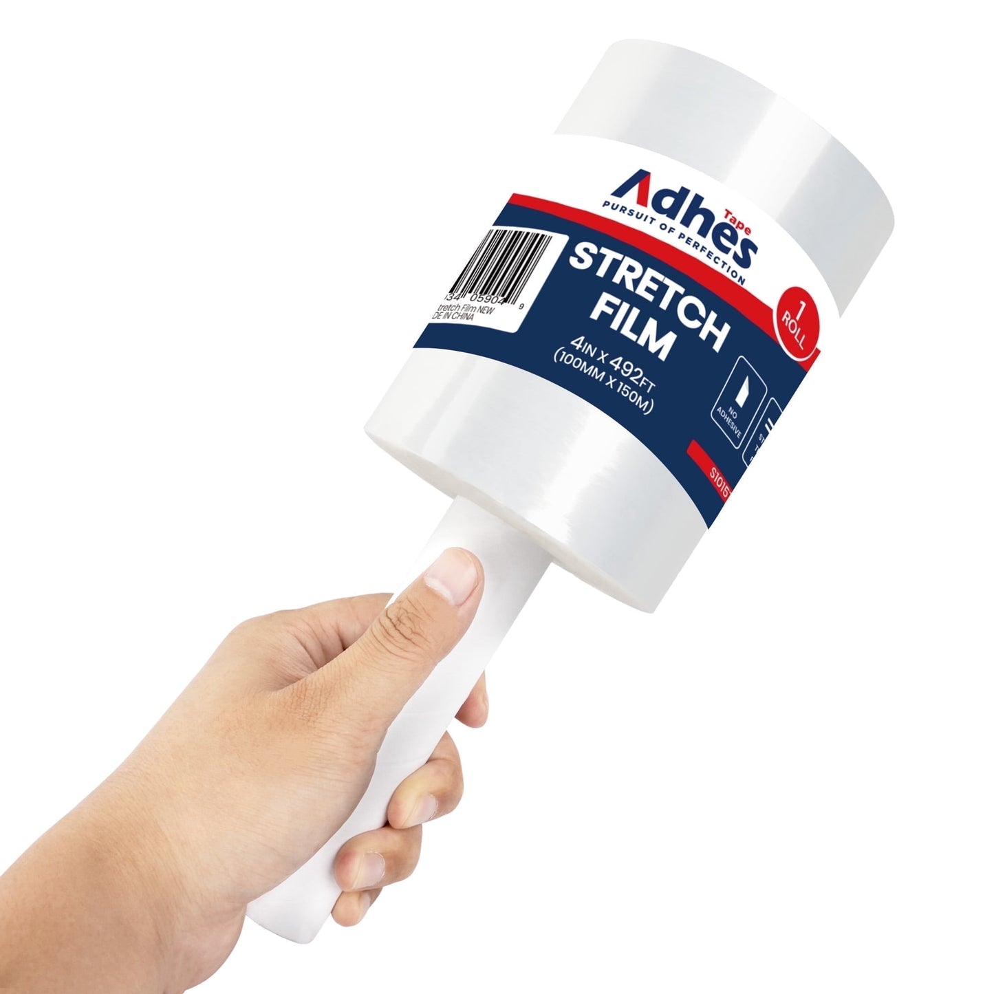 ADHES 4in x 492ft Stretch Wrap