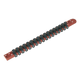 Premier Socket Retaining Rail with 17 Clips 1/2\Sq Drive"