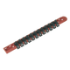 Premier Socket Retaining Rail with 12 Clips 1/4\Sq Drive"