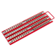 Socket Rail Tray Red