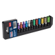 Multi-Coloured Socket Set 1/4 Drive