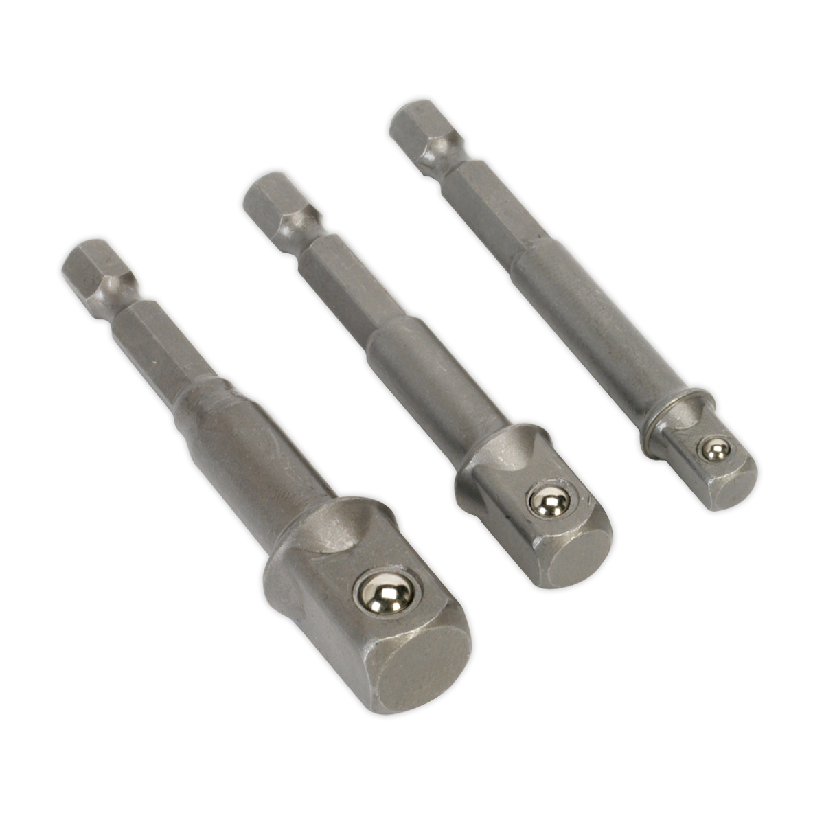 Power Tool Socket Adaptor Set 3pc