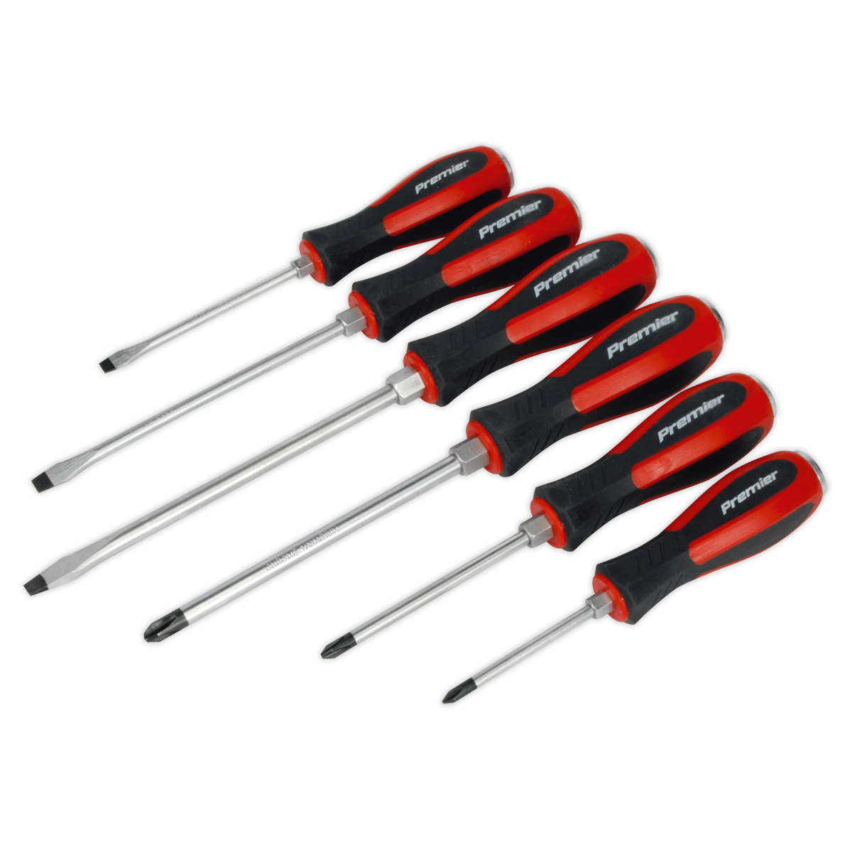 Hammer-Thru Screwdriver Set 6pc