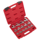 Premier Crow's Foot Open-End Spanner Set 3/8" 15pc