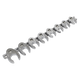 Premier Imperial Crow's Foot Spanner Set 3/8" 8pc