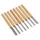 Wood Turning Chisel Set 8pc