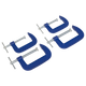 G-Clamp Set 75mm & 100mm 4pc [AK6003SET]