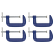 G-Clamp Set 100mm 4pc [AK60044]