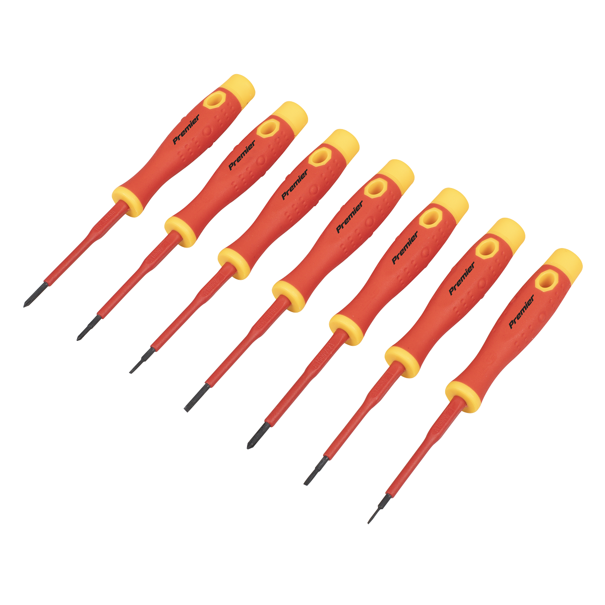 Premier Precision Screwdriver Set 7pc - VDE Approved [AK61201]