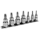 Premier Lock-On™ TRX-Star* Socket Bit Set 1/4" & 3/8"Sq Drive 7pc