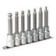 Premier Ball-End Hex Socket Bit Set 1/2" 7pc