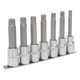Premier Ribe Socket Bit Set 1/2"Sq Drive 100mm 7pc