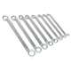 Premier Offset Double End Ring Spanner Set 8pc