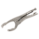 Angled Oil Filter Locking Pliers