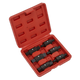 Double End Oil Drain Plug Key Set 6pc