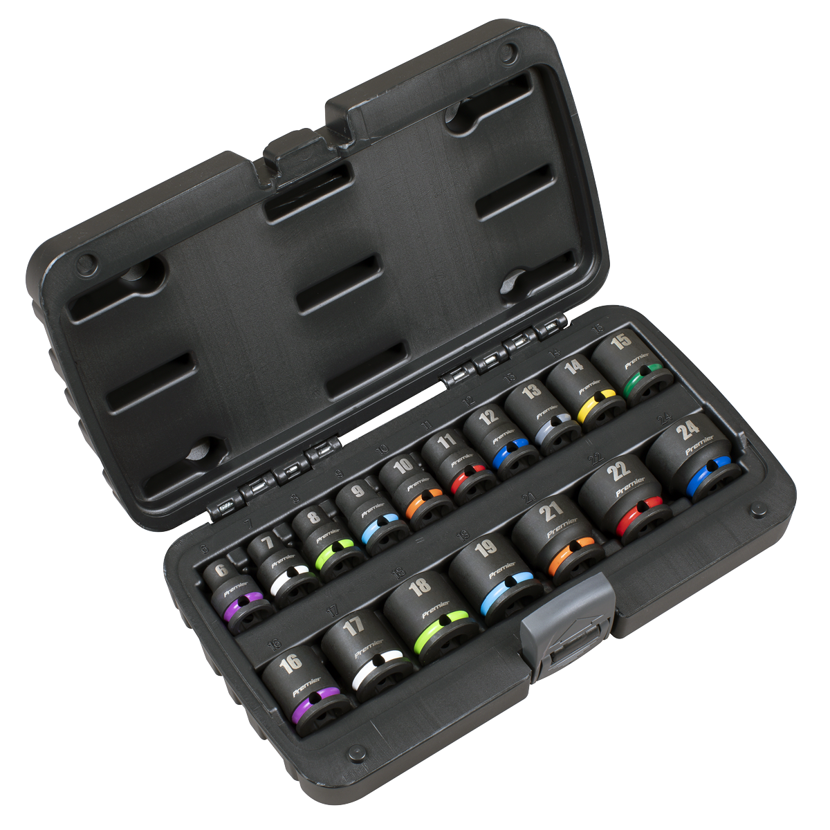 Impact Socket Set 3/8 Sq Drive 17pc [AK68218]