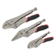 Premier Quick Release Locking Pliers Set 3pc