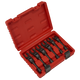 Flexi-Head Flare Nut Diesel Injection Wrench Set 6pc 3/8"Sq Drive