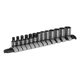 Black Socket Set 1/4 13pc