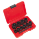 Spanner Type Bolt Extractor Set 3/8\Sq Drive 11pc [AK8184]"