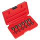 Screw Extractor Set 3/8\Sq Drive 6pc [AK8185]"
