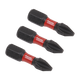 Premier Phillips Impact Power Tool Bits #2 x 25mm 3pc