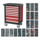 Rollcab 8 Drawer 707pc Tool Kit