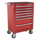 Superline PRO Rollcab 7 Drawer Red