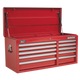 SuperlinePROHeavyDutyTopchest10Red