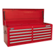 Superline PRO Topchest 10 Drawer Red