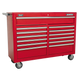Superline PRO Rollcab 13 Drawer Red