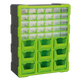 Cabinet Box 39 Drawer - Green/Black