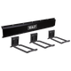 Wall Mounting Storage Rail with 3 Closed End Hooks [APHKIT7]