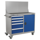 Premier Industrial™ Mobile Workstation with 5 Drawers & 1 Shelf