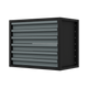 Modular Storage Mid Unit 6 Drawer 580mm [APMRM1]