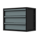 Modular Storage Mid Unit 3 Drawer 580mm [APMRM3]