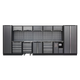 Superline PRO® Storage System with Stainless Worktop 4.92m