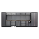 Superline PRO® Storage System with Wood Worktop 4.92m