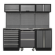 Superline PRO® Storage System with Stainless Steel Worktop 2.04m
