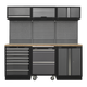 Superline PRO® Storage System with Pressed Wood Worktop 2.04m