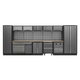Superline PRO® Storage System with Pressed Wood Worktop 4.92m