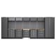Superline PRO® Storage System with Pressed Wood Worktop 4.92m
