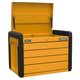 Superline PRO® Push-to-Open Topchest 4-Drawer - Orange