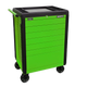 Superline PRO® Push-To-Open Rollcab 7 Drawer - Green