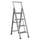 Aluminium Folding Step Ladder 4-Step 150kg EN1483